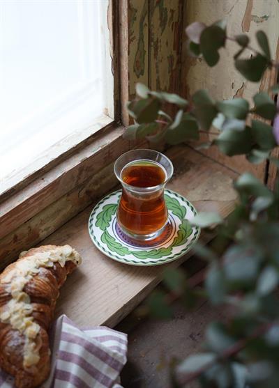 The Mia Provence Lavanta Çay Tabağı 6lı Set 13 cm