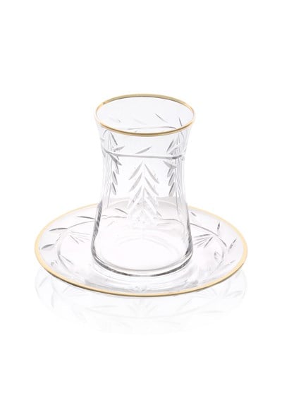 The Mia Leaf Çay Seti Gold 12 Parça