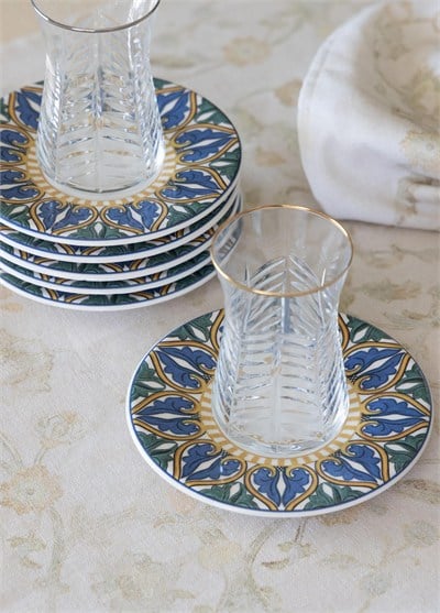 The Mia Limoncello Çay Tabağı 6lı Set 13 cm