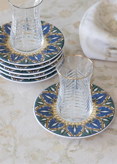 The Mia Limoncello Çay Tabağı 6lı Set 13 cm