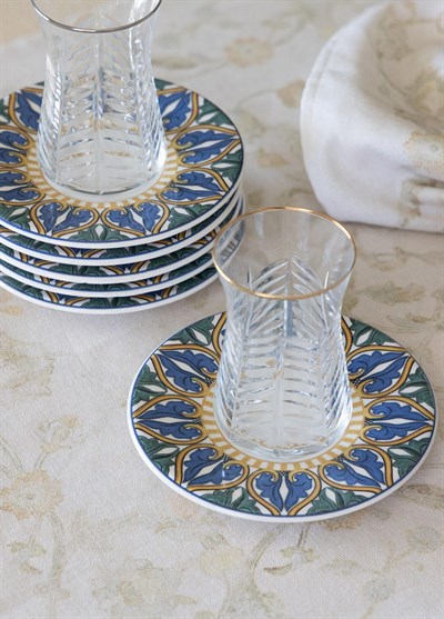 The Mia Limoncello Çay Tabağı 6lı Set 13 cm