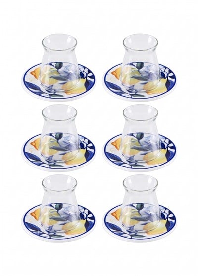 The Mia Odore Di Limone 12 Parça 6 Kişilik Çay Seti