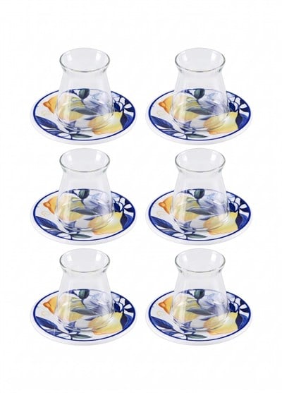 The Mia Odore Di Limone 12 Parça 6 Kişilik Çay Seti