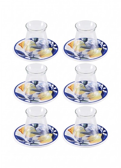 The Mia Odore Di Limone 12 Parça 6 Kişilik Çay Seti