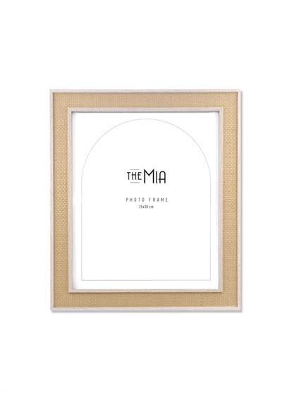 The Mia Delgado Fotoğraf Çerçevesi Beyaz 30x25 cm