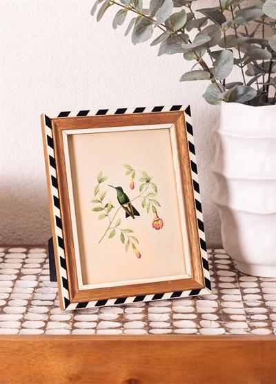 The Mia Striped Fotoğraf Çerçevesi 20x25 cm