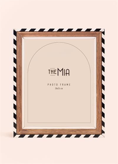 The Mia Striped Fotoğraf Çerçevesi 25x30 cm