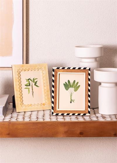 The Mia Striped Fotoğraf Çerçevesi 18x23 cm