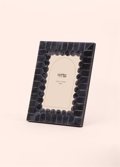 The Mia Wavy Fotoğraf Çerçevesi Siyah 15x20 cm