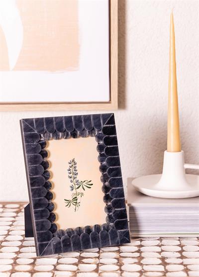 The Mia Wavy Fotoğraf Çerçevesi Siyah 15x20 cm