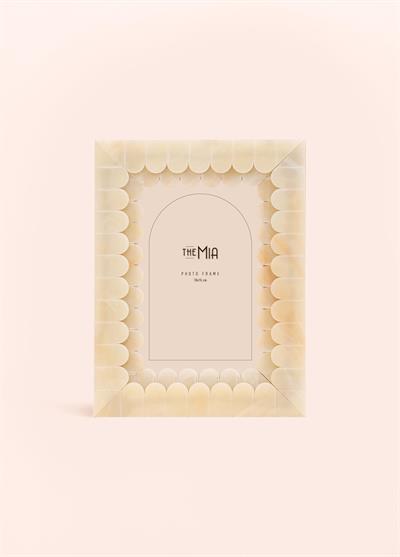 The Mia Wavy Fotoğraf Çerçevesi Sarı 15x20 cm