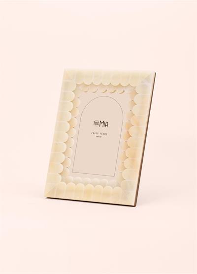 The Mia Wavy Fotoğraf Çerçevesi Sarı 15x20 cm