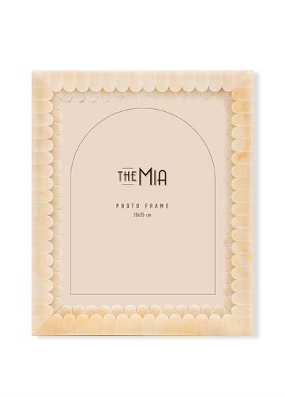 The Mia Wavy Fotoğraf Çerçevesi Sarı 25x30 cm