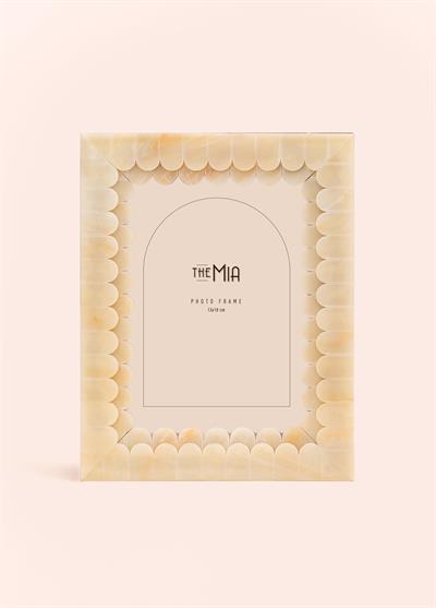 The Mia Wavy Fotoğraf Çerçevesi Sarı 18x23 cm