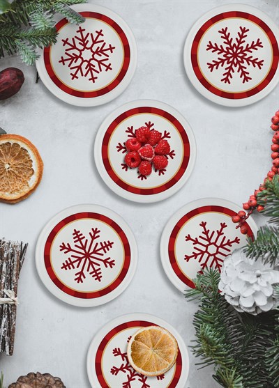 The Mia Globe Çerezlik 6 Parça 10 cm NEW038