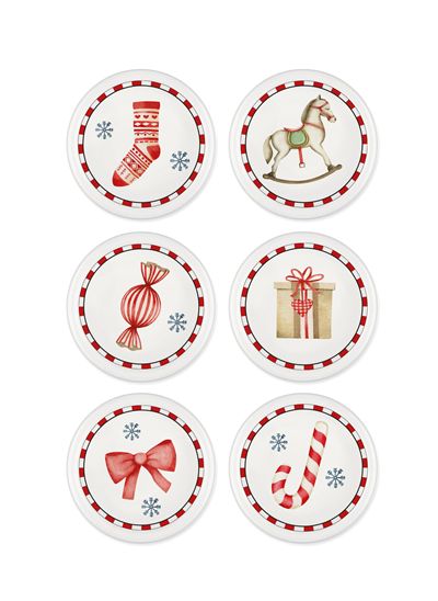 The Mia Globe Çerezlik 6 Parça 10 cm NEW036