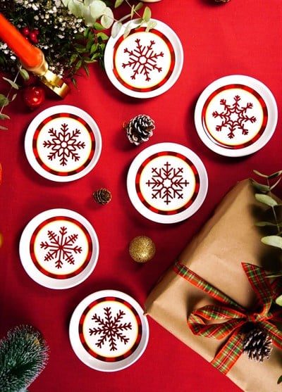 The Mia Globe Çerezlik 6 Parça 10 cm NEW038