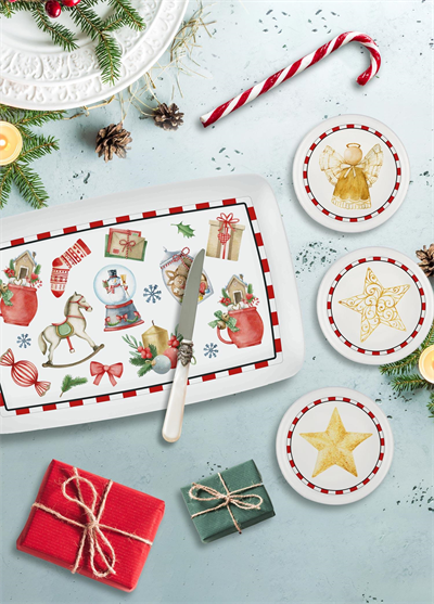 The Mia Globe Çerezlik 6 Parça 10 cm NEW037