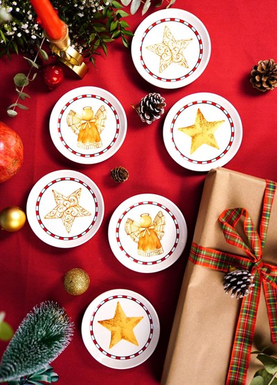 The Mia Globe Çerezlik 6 Parça 10 cm NEW037