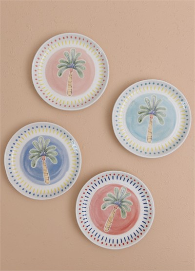 The Mia Italian Summer Sosluk Çerezlik 4lü Set 10 cm