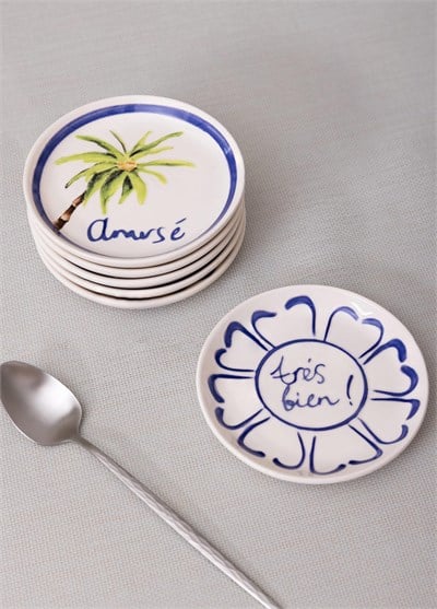 The Mia Palma Sosluk Çerezlik 6lı Set 10 cm