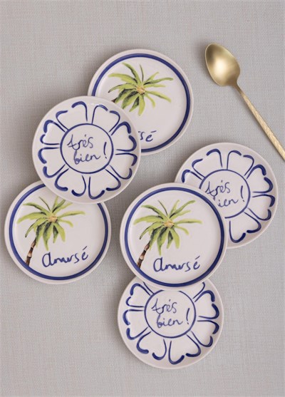 The Mia Palma Sosluk Çerezlik 6lı Set 10 cm