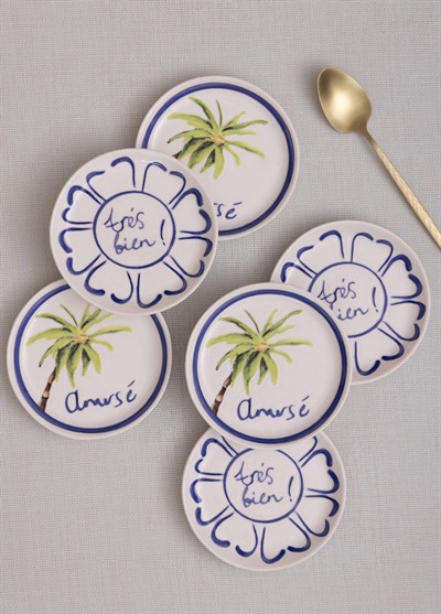 The Mia Palma Sosluk Çerezlik 6lı Set 10 cm