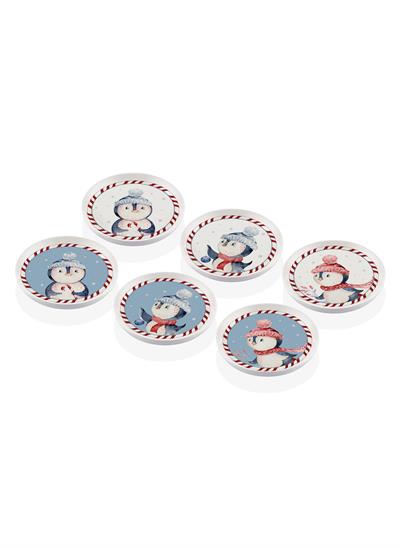 The Mia Penguin Çerezlik 6 Parça 10 cm NEW018