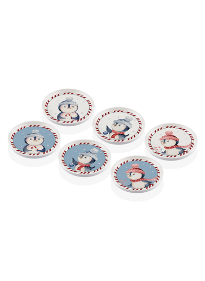 The Mia Penguin Çerezlik 6 Parça 10 cm NEW018
