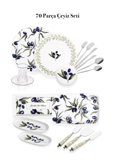 Çeyiz Setleri The Mia 70 Parça Çeyiz Seti-2