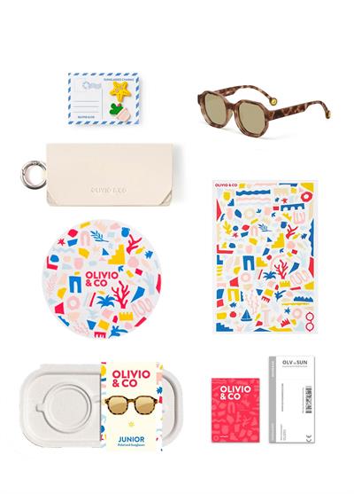 OLIVIO&CO Creative Güneş Gözlüğü Tortoiseshell 3-12 Yaş