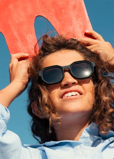 OLIVIO&CO Creative Güneş Gözlüğü Squid Black 3-12 Yaş