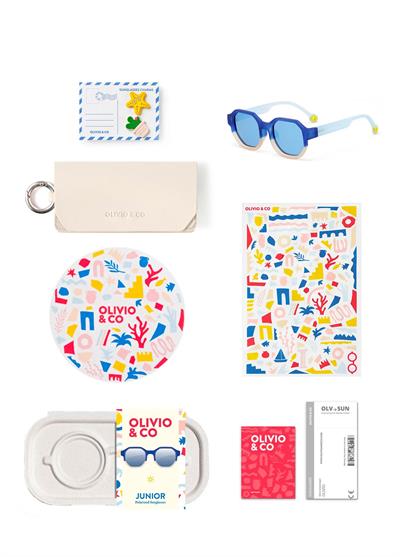OLIVIO&CO Creative Güneş Gözlüğü Colorblock Sea 3-12 Yaş