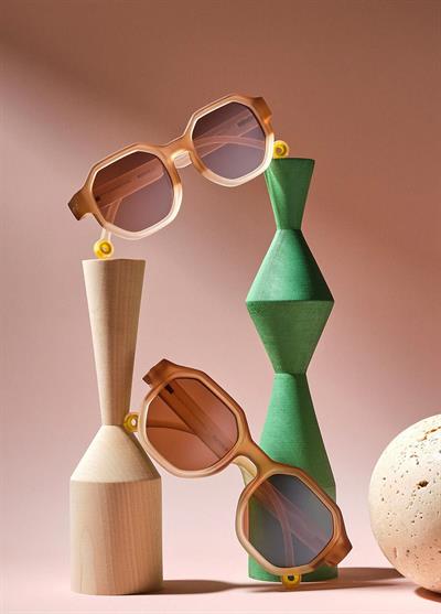 OLIVIO&CO Creative Güneş Gözlüğü Colorblock Sand  3-12 Yaş