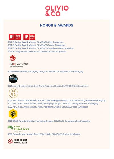 OLIVIO&CO Creative Güneş Gözlüğü Sky Blue 3-12 Yaş