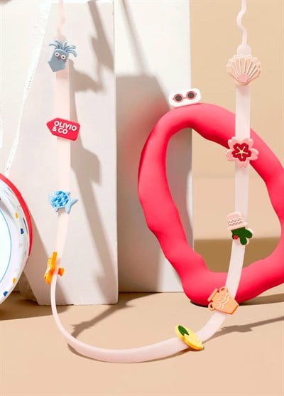 OLIVIO&CO Gözlük Askısı Pink 3 Y+