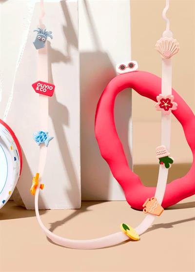 OLIVIO&CO Gözlük Askısı Pink 3 Y+