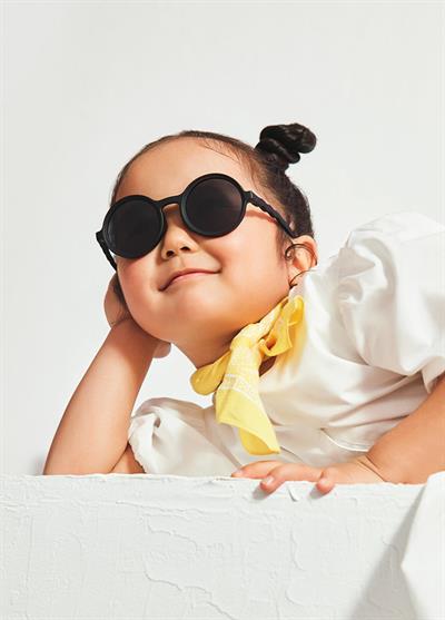 OLIVIO&CO Güneş Gözlüğü Yuvarlak Squid Black 3-12 Yaş