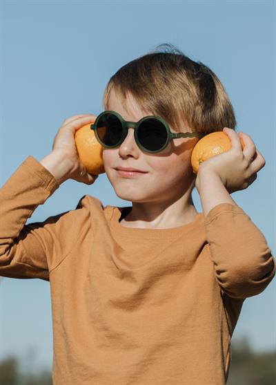 OLIVIO&CO Güneş Gözlüğü Oval Olive Green 3-12 Yaş