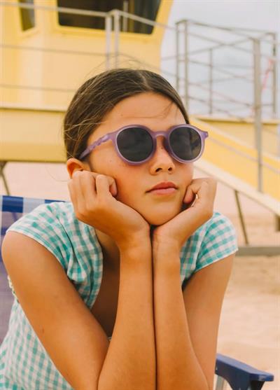 OLIVIO&CO Oval Güneş Gözlüğü Coral Reef Purple 3-12 Yaş