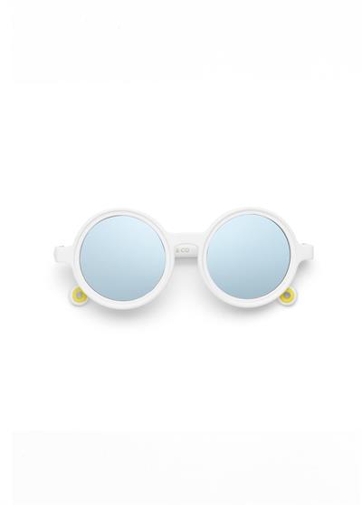 OLIVIO&CO Polarize Güneş Gözlüğü Shark White 0-3 Yaş