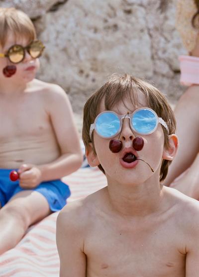 OLIVIO&CO Revo Cam Güneş Gözlüğü Jellyfish White 3-12 Yaş