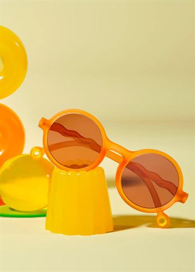 OLIVIO&CO Round Güneş Gözlüğü Citrus Grapefruit 3-12 Yaş