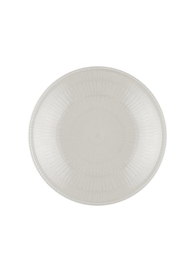 The Mia Noon Yemek Tabağı 6lı Krem 20 cm