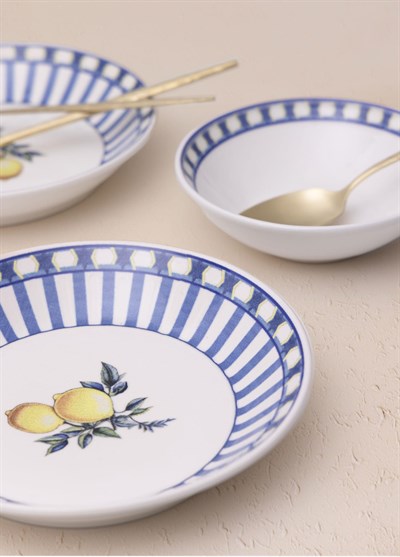 The Mia Odore Di Limone Yemek Tabağı 6lı Set 20 cm