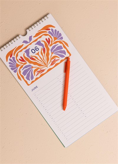 The Mia Ajanda Bırthday Calendar Yeşil