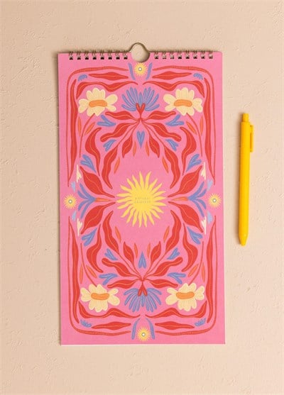 The Mia Ajanda Bırthday Calendar Pembe