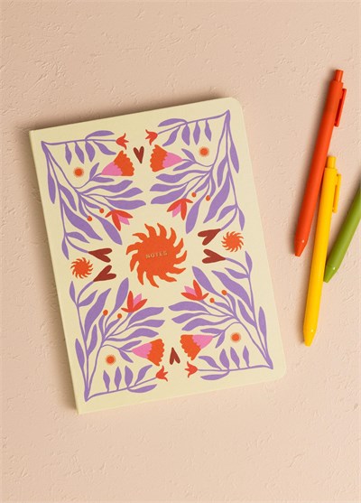 The Mia Bahar Desenli Defter 16 x 21 cm