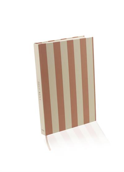 The Mia Basic Çizgili Defter 70 Yaprak Somon 2li Set