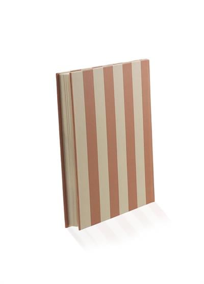 The Mia Basic Çizgili Defter 70 Yaprak Somon 2li Set